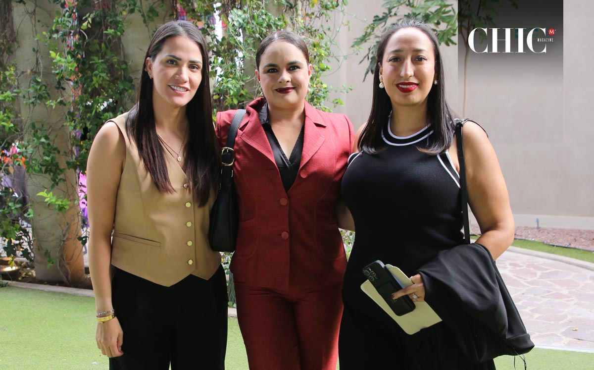 Sofi Díaz Flores, Norma Duarte y Fanny Ramos