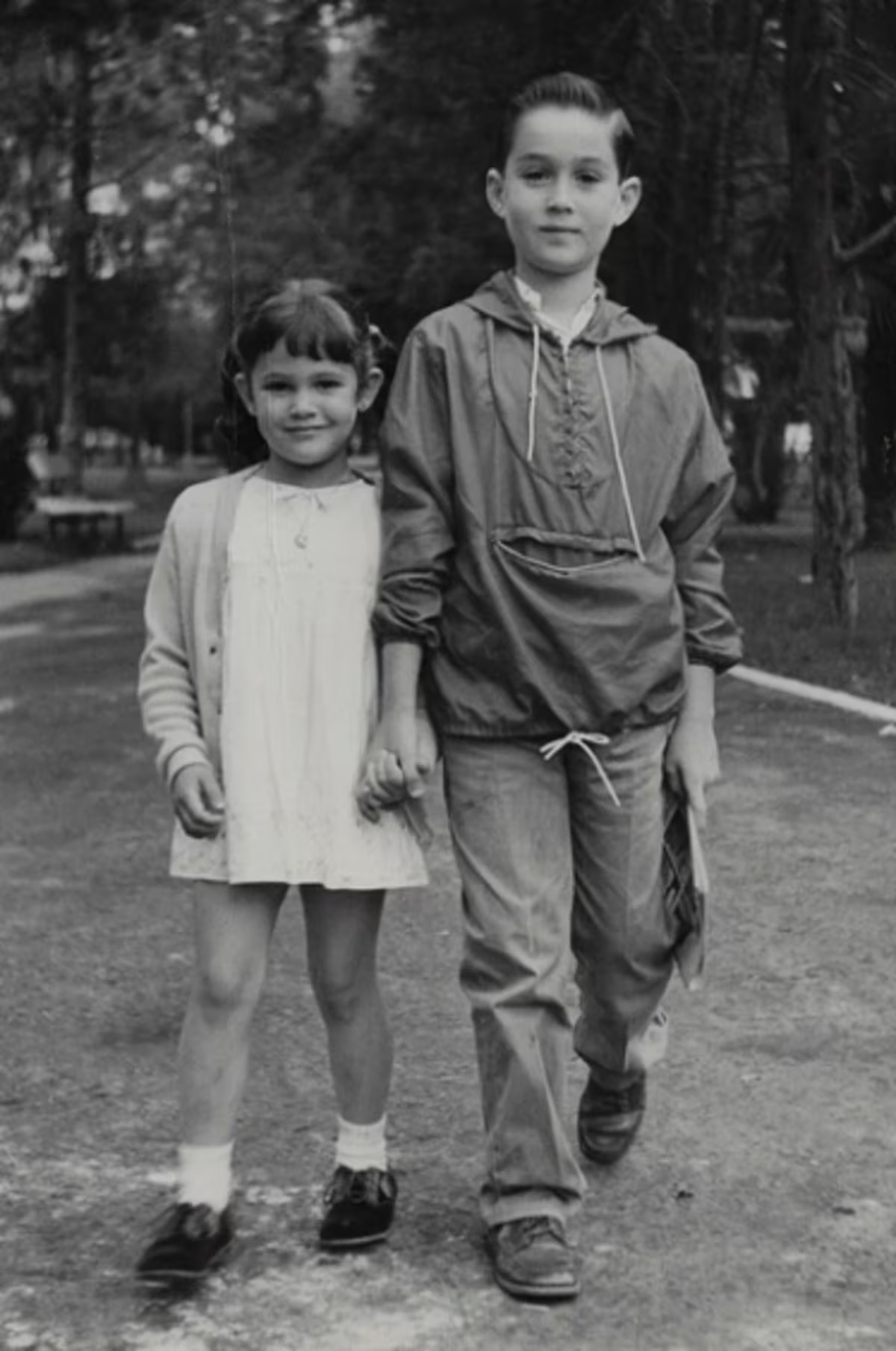 Tamara Trottner y su hermano (Foto: Netflix)