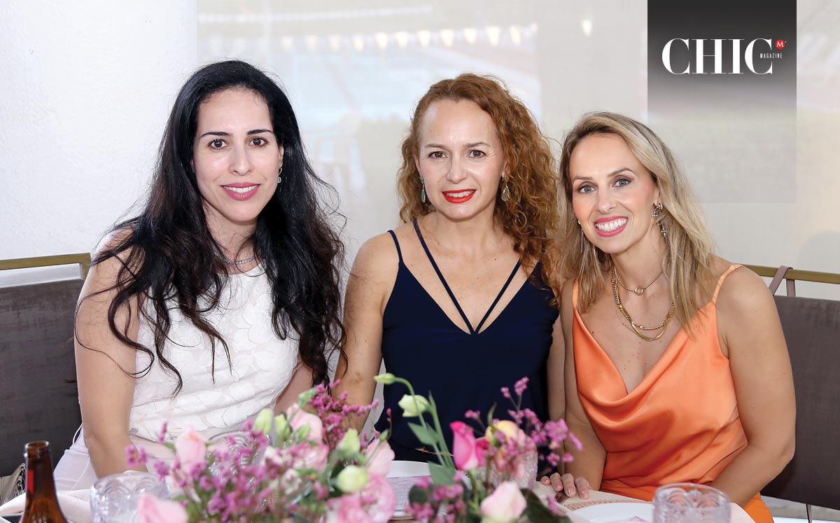 Vanesa Gracida de Leal, Érika Rodríguez y Luly Dieste de Lozano