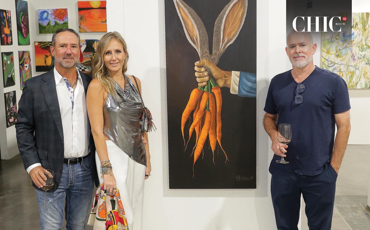 Víctor Gutiérrez, María José Peláez y Mauricio Wise
