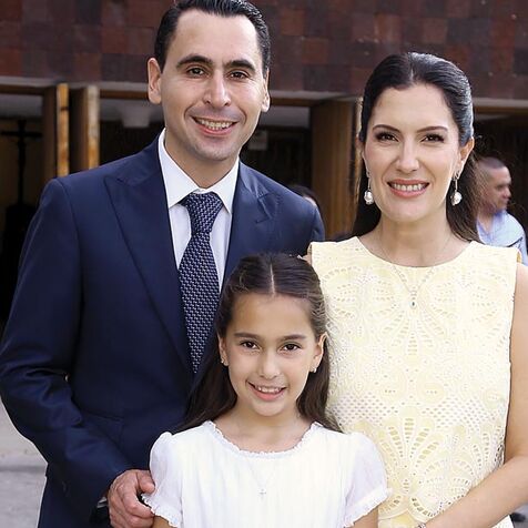 Luis Susarrey, Lorena Canales de Susarrey y Raquel Susarrey. Fotos: Roberto Alvarado