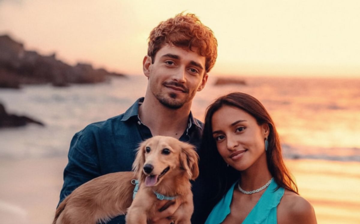 Perro de Charles Leclerc y Alexandra Saint Mleux (Instagram)