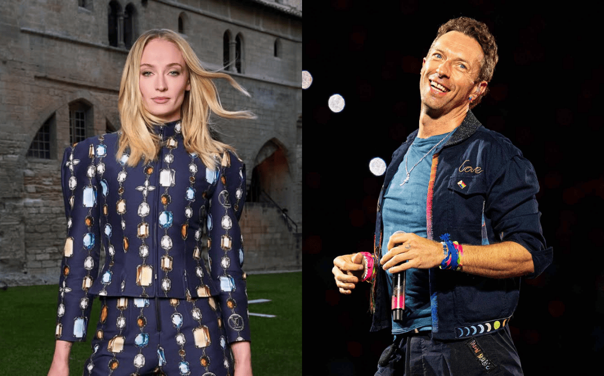 Esta es la cita secreta que desató rumores de una relación entre Sophie Turner y Chris Martin  (Foto: Getty Images/IG)