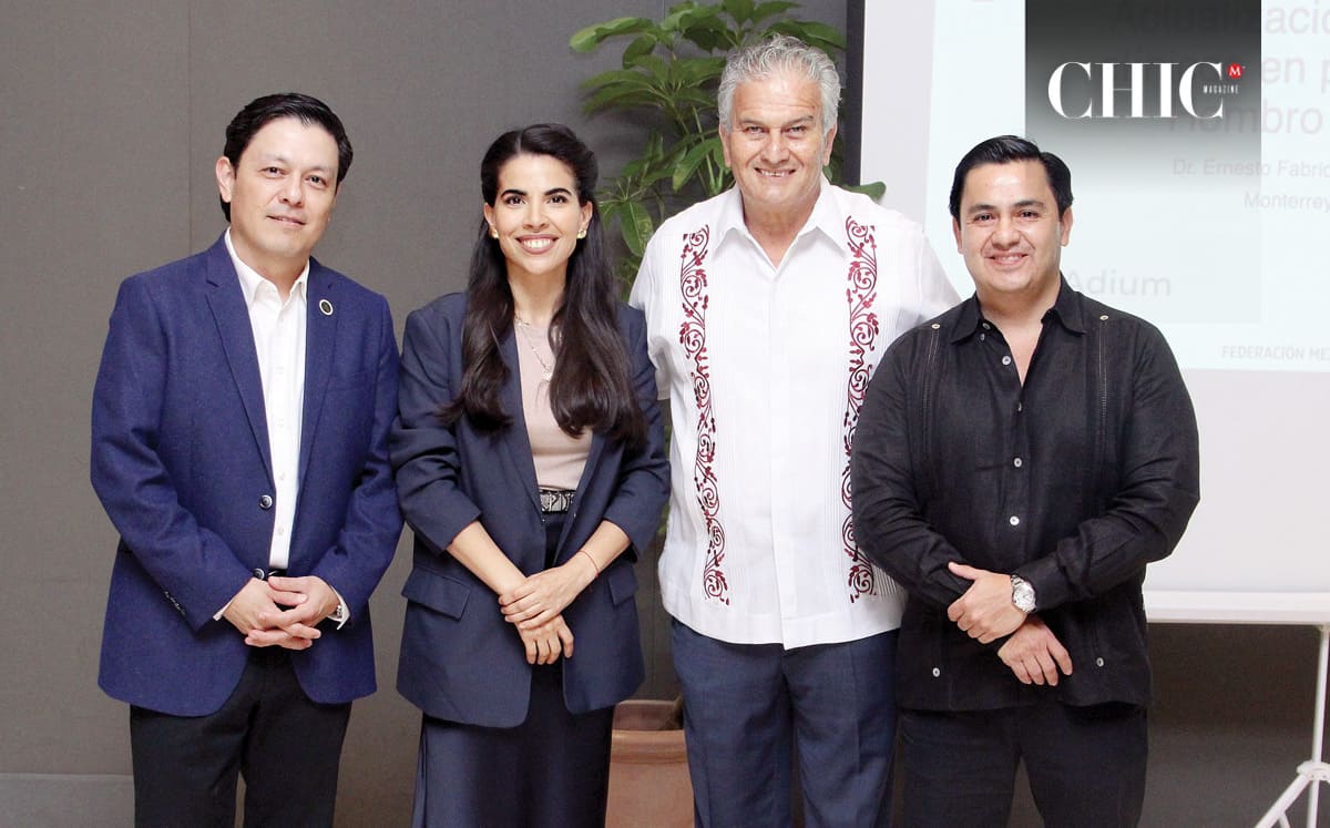 Ernesto Fabela, María Zamora, Vicente Hernández y Luis Núñez