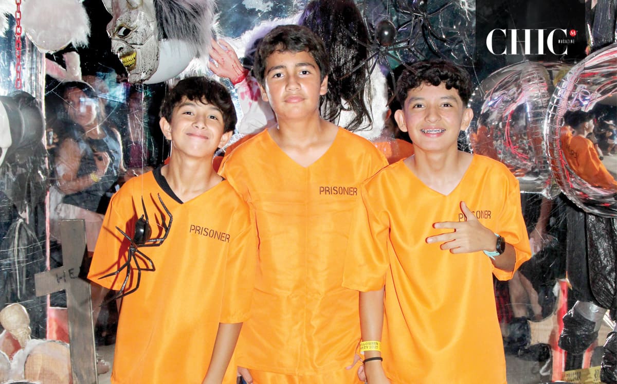 Hugo Hernández, Iker Andrés Barroso y Luis Adrian Ortega