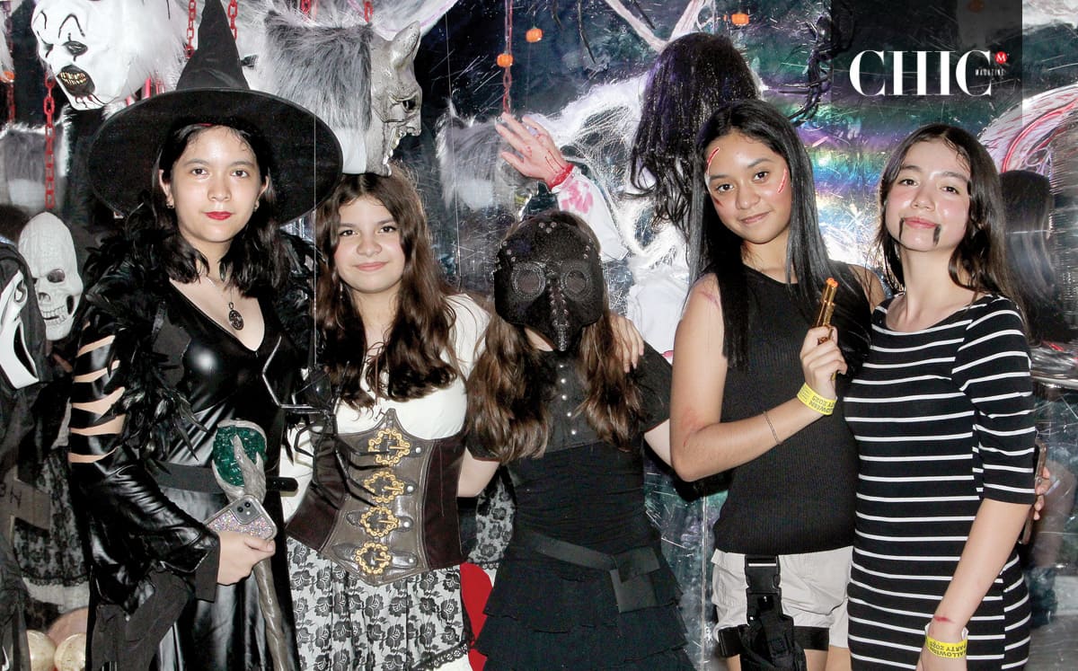 Laura Hernández, Ximena Guerra, Majo Velazquez, Sofia Maldonado y Majo Guerrero