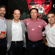 Richard Succar, Germán Zermeño,  Uriel López y Oscar Navarro