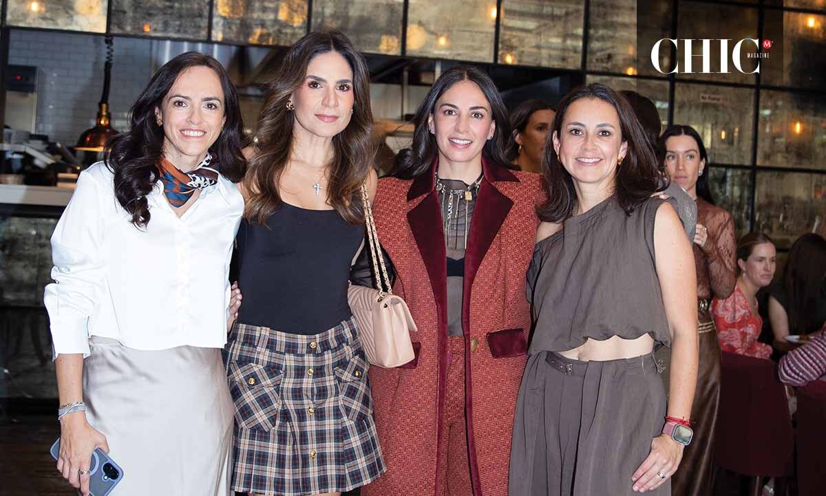 Cecilia Aguilar, Ana Cecilia Vargas, Olga Galland y Daniela Pérez