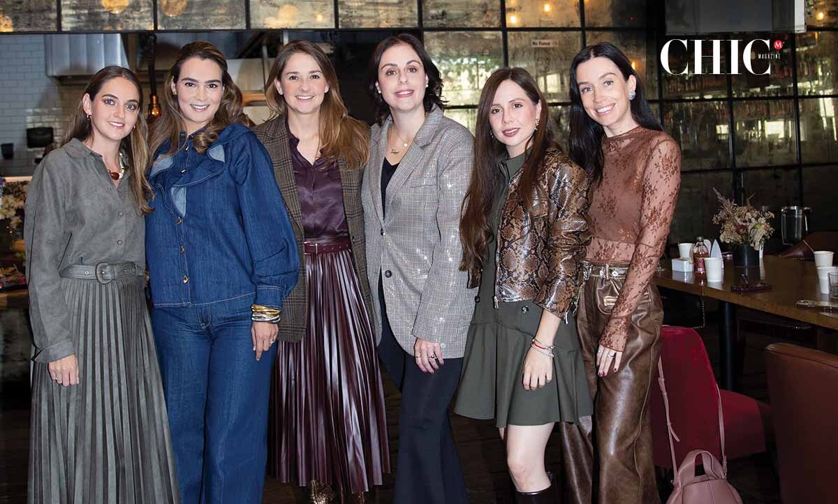 Paulina Nuño, Fer Méndez, Alejandra O’Farrill, Lili Uriarte, Sara Canales y Ana Sausa