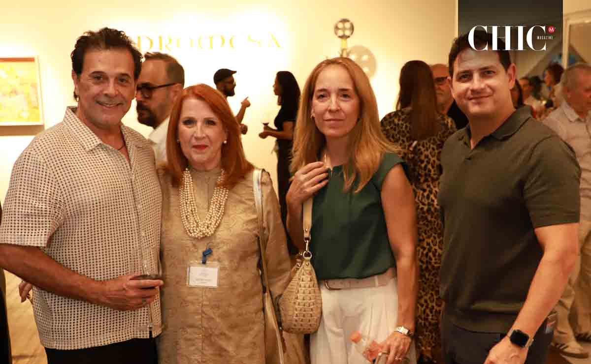 Alberto Benita, Beatriz Zepeda, Vero Drexel y Gustavo Sada Zepeda / Fotos: Daniel Saldívar