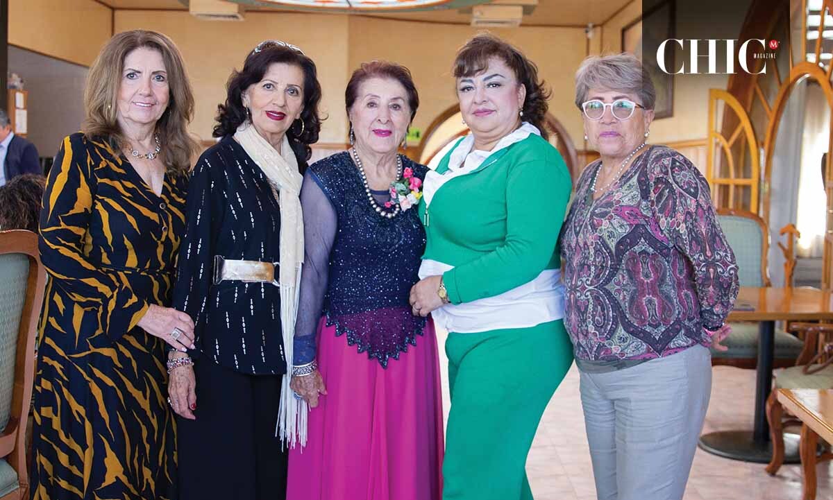 Marilú Sánchez, Cristy Corte, María Elena Corte, Nancy Doger y Martha Mouse