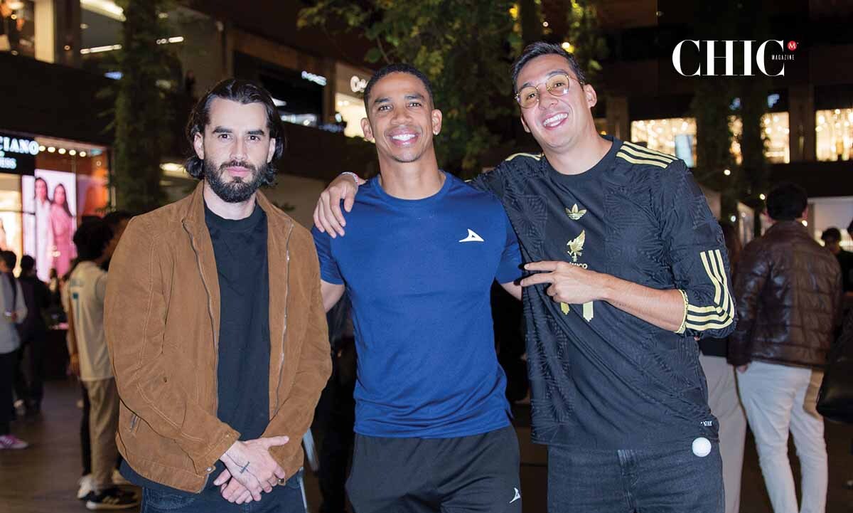 Frank Holness, Ale Guzmán y Alfonso Acosta