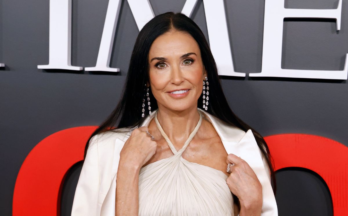 Demi Moore revela que fue infiel la noche antes de casarse (Getty Images)