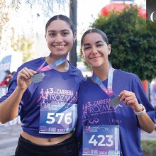 Emilia Santillana y Jimena Ponce (Fotos: Yanahui F. Sevilla)