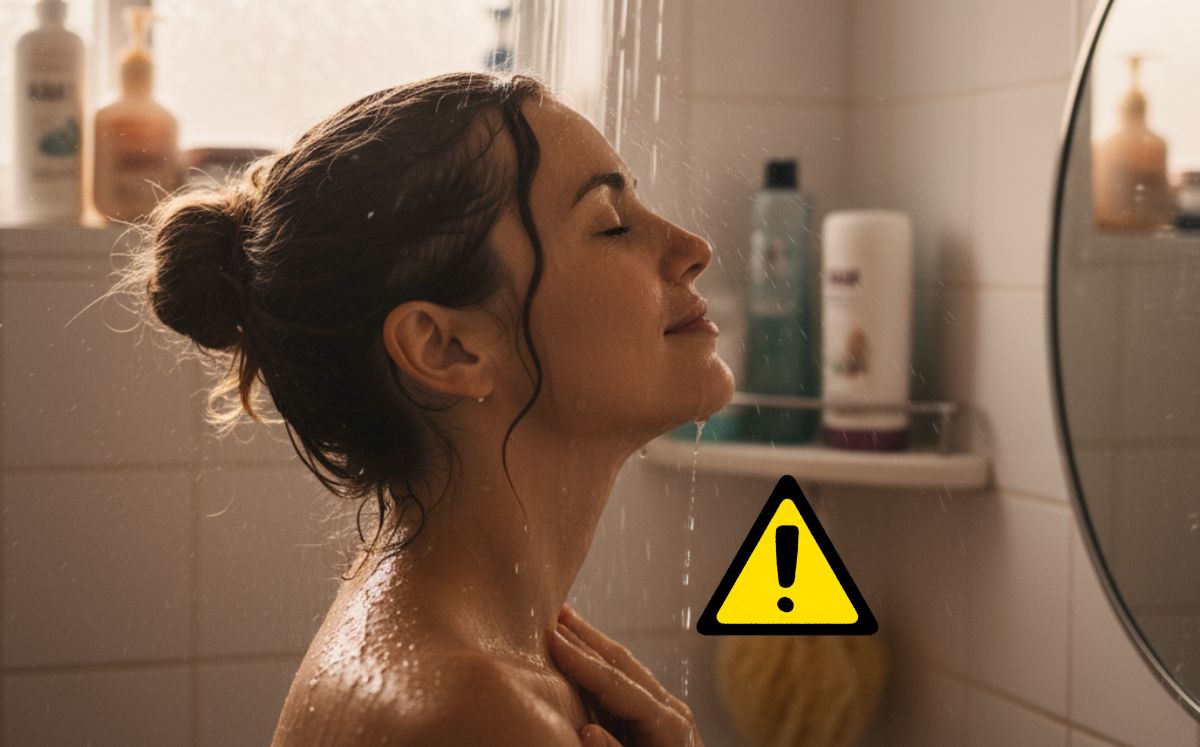Expertos advierten que usar la lavadora mientras te bañas podría ponerte en riesgo de electrocución (IA)