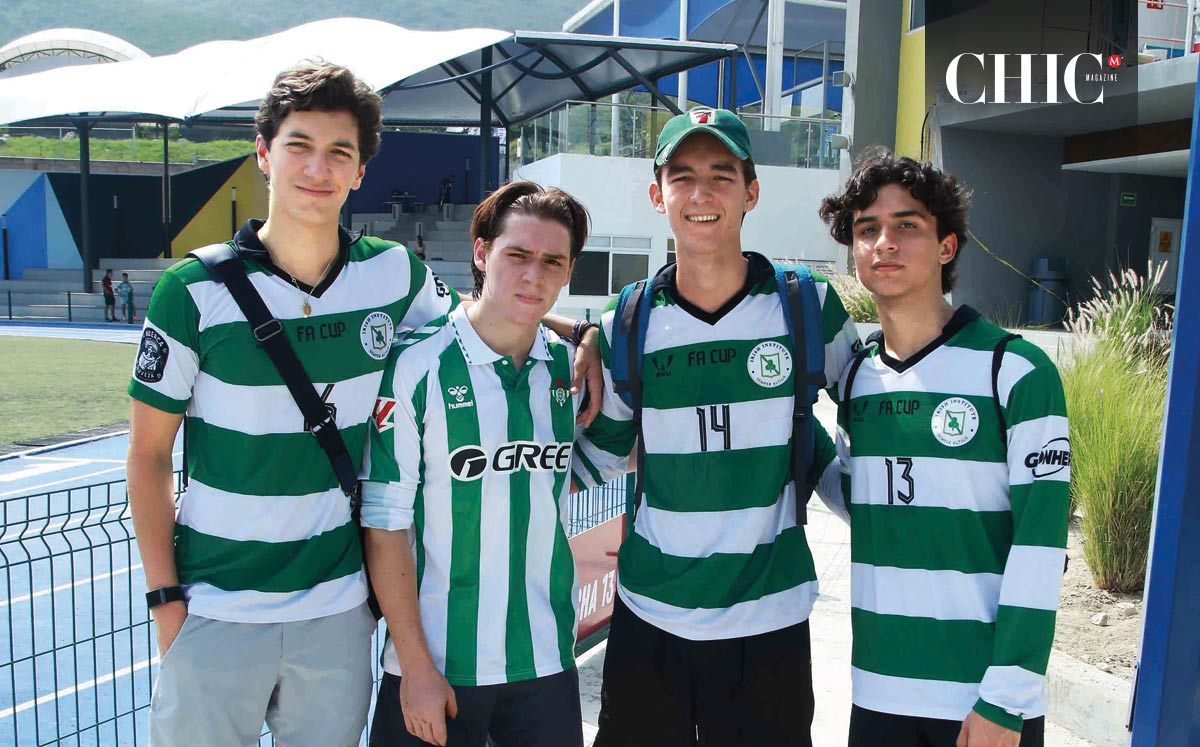 Federico Clariond, Gabriel Villarreal, Gonzalo Navarro y Federico Villarreal. Fotos: Omar Valdez y Roberto Alvarado