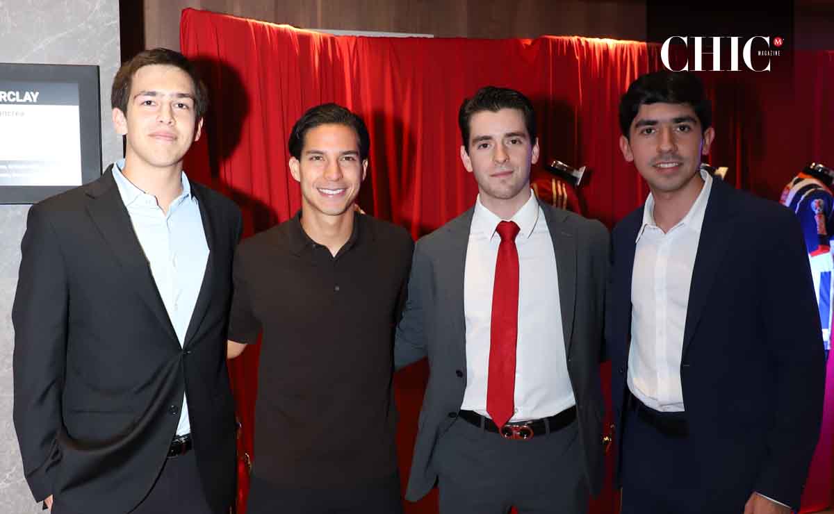Pablo Odriozola, Diego Lainez, Diego Benítez y Azael Abarca  / Fotos: Roberto Alvarado