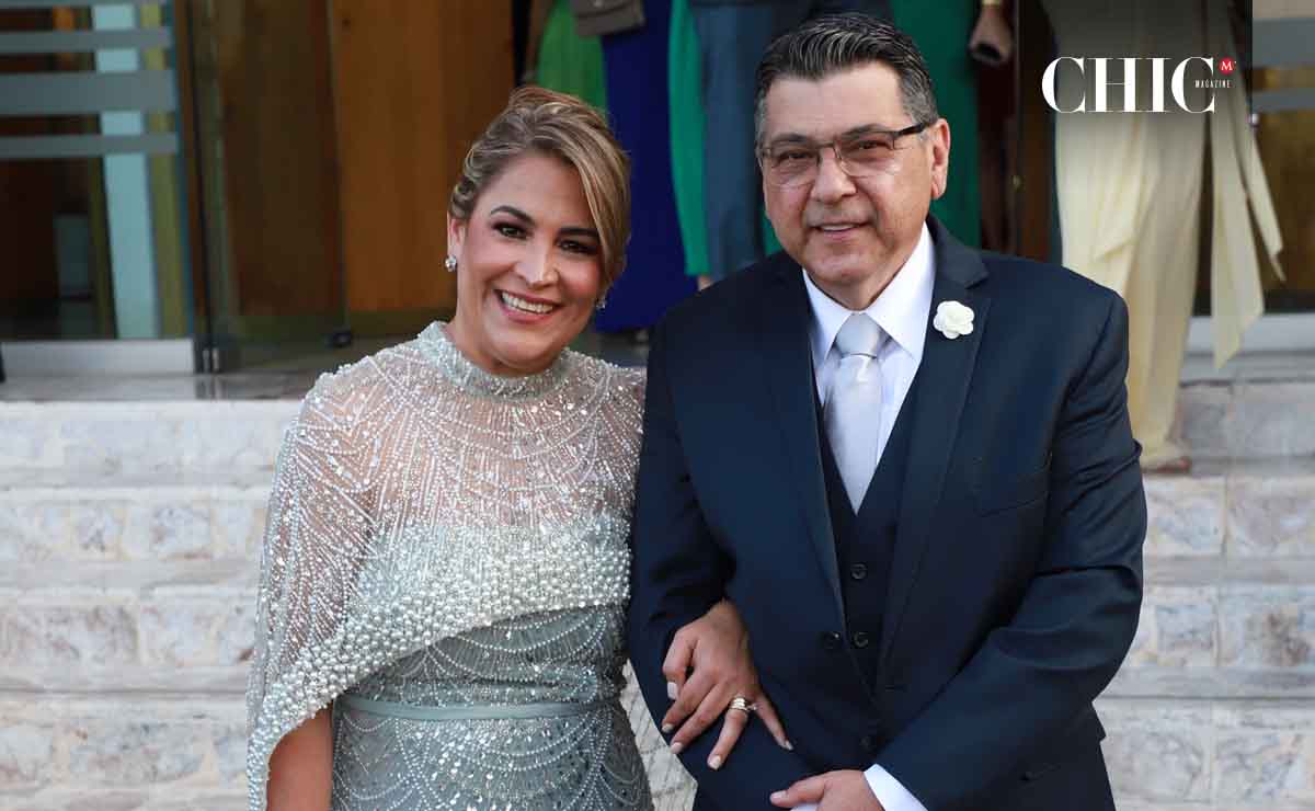 Papás de la novia. Beba Guerra y Alberto Yamallel/ Fotos: Daniel Saldívar