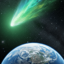 Así es como podrás ver en vivo al cometa 3I/ATLAS desde México (Foto: Gemini IA)