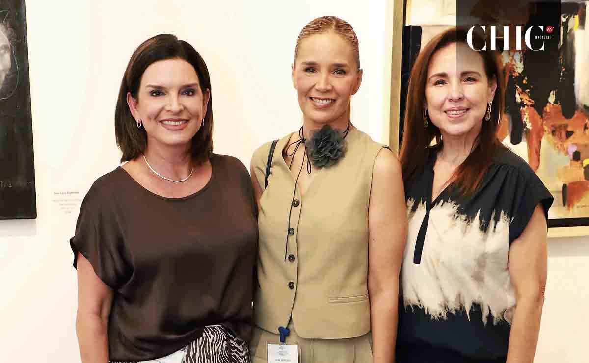 Zandra Gámez de Meouchi, Gina Zertuche y Lorena Medellín / Fotos: Daniel Saldívar