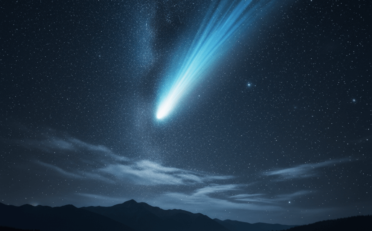 ¿Qué es el cometa 3I/ATLAS realmente? Esto es todo lo que sabemos sobre este fenómeno astronómico (Foto: Gemini IA)