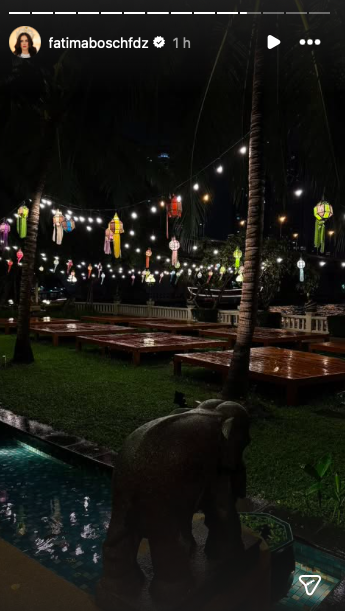 Fátima Bosch comparte foto de sus primeros instantes en Tailandia para Miss Universo 2025 (Instagram)