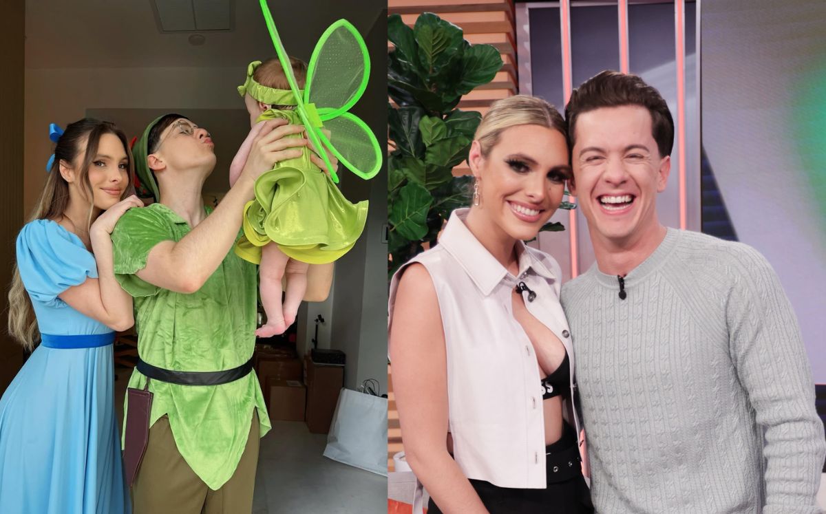 Lele Pons y Guaynaa celebraron su primer Halloween como papás con su bebé Eloísa (Instagram/Getty Images)