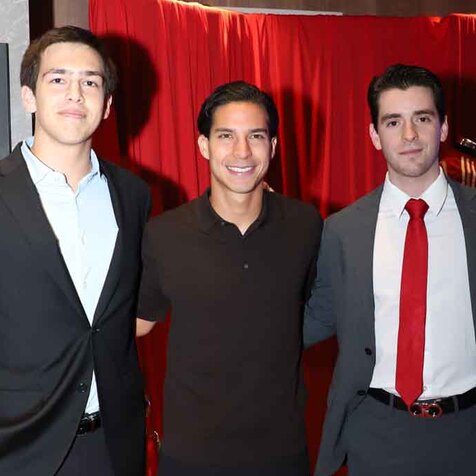 Pablo Odriozola, Diego Lainez, Diego Benítez y Azael Abarca  / Fotos: Roberto Alvarado