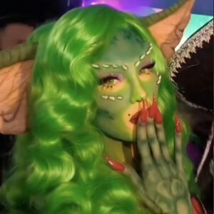 Belinda brilló en su tradicional Beliween 2025 al transformarse en Greta, de Gremlins (Instagram)