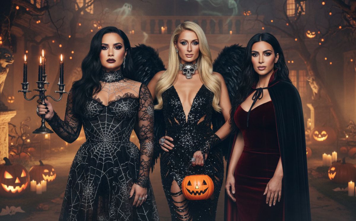 Las celebridades sorprendieron este Halloween 2025 con disfraces llenos de estilo, humor y referencias pop (IA)