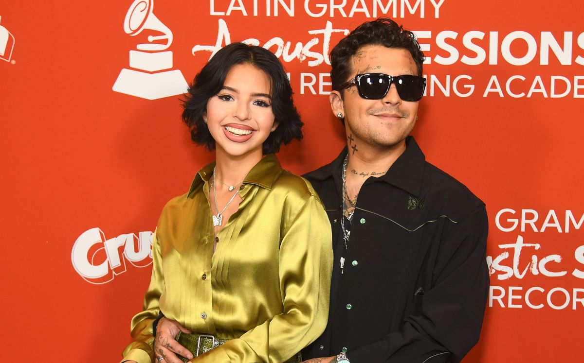 Christian Nodal rechazó cantar con Ángela Aguilar en un palenque (Getty Images)