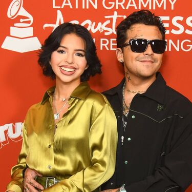 Christian Nodal rechazó cantar con Ángela Aguilar en un palenque (Getty Images)