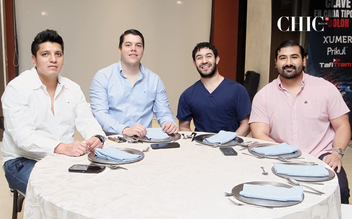 Luis Hernández, David Muñoz, Pedro García y Edgar García