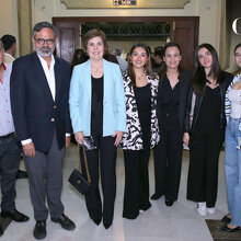 Guillermo, Antonio, Selina, Marlene, Marlen, Ana Sofi y Jimena