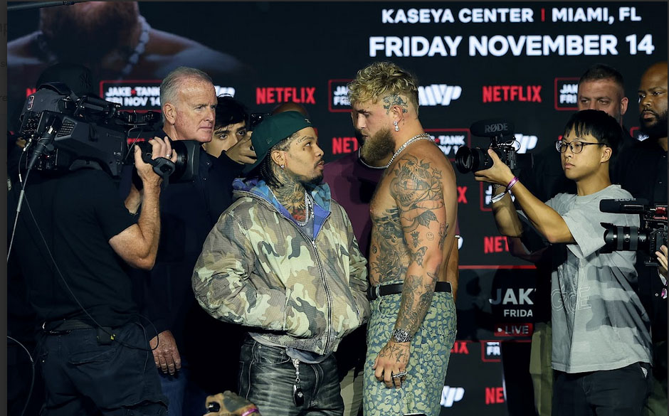 Jake Paul vs Tarik Davis (Foto: Netflix)