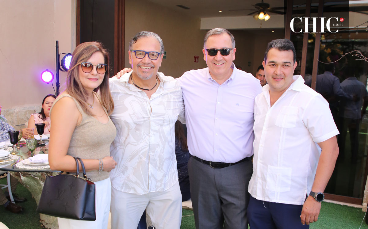 Lili, Fernando, Miguel y Juan José