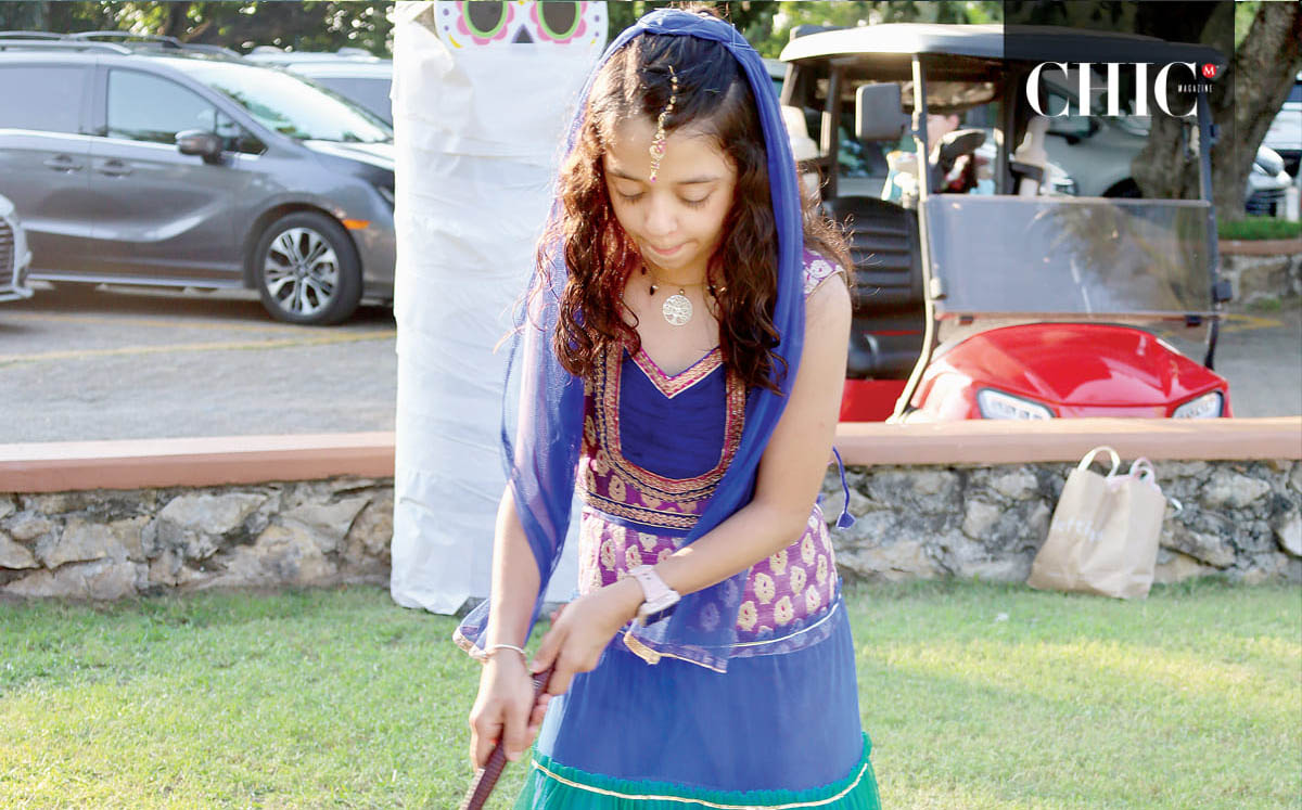 Diversión en el green / Foto: Ingrid Guerrero