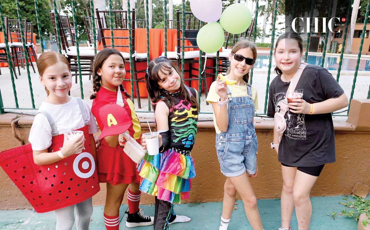 Andrea Galván, Andrea Niaves, Aurora Maron, Ximena Simon y Ana Luisa Legorreta / Foto: Ingrid Guerrero