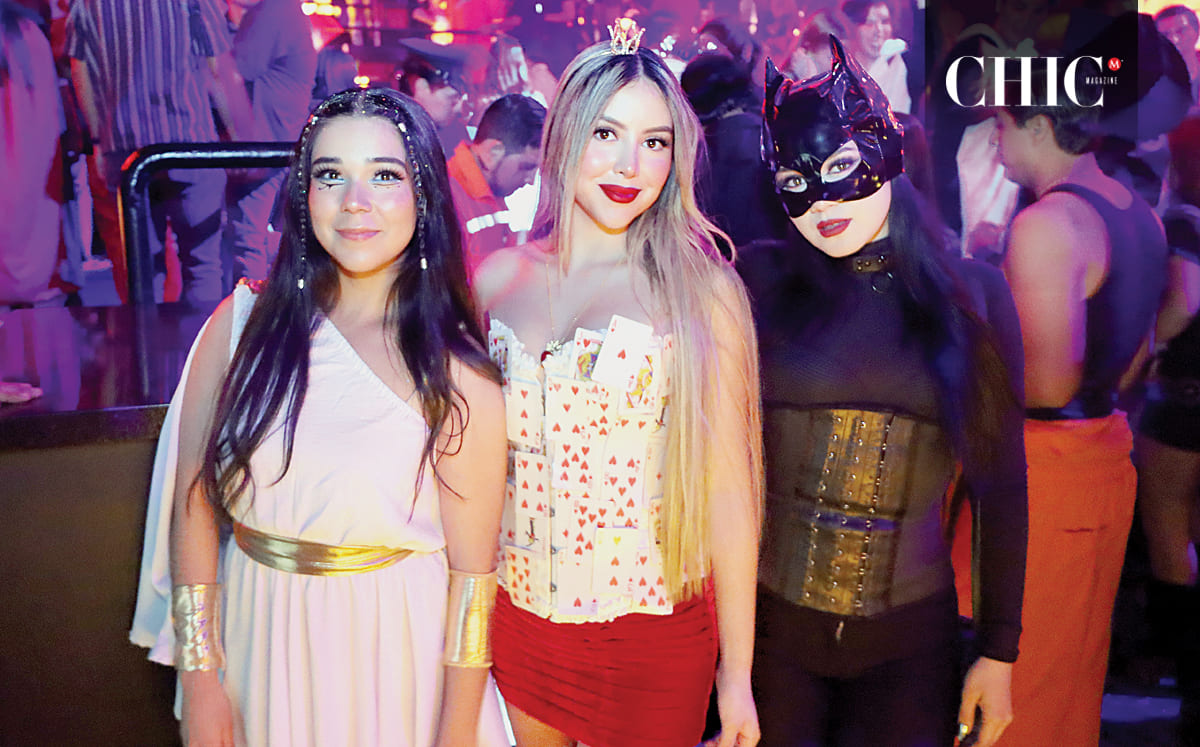 Fernanda Flores, Michelle Guerrero y Salma Rivas