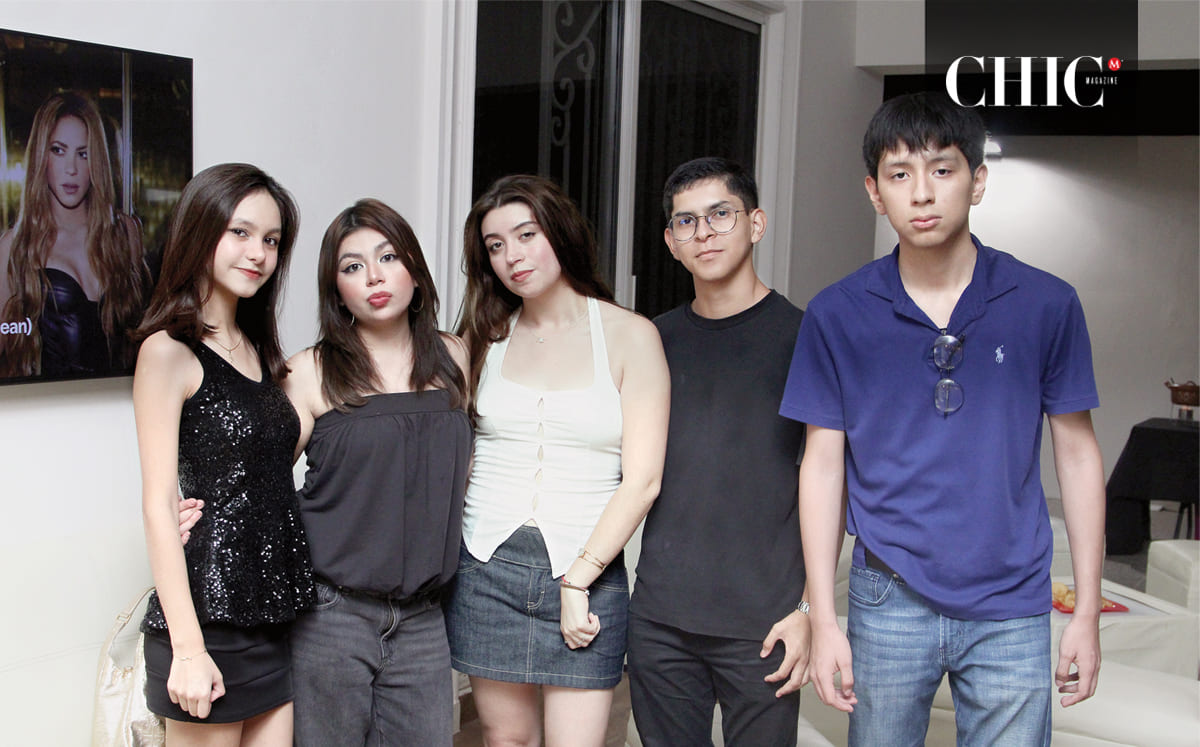 Ana Paola Sifuentes, Alondra Aburto, Mia Vera, Miguel Castillo y David Cruz