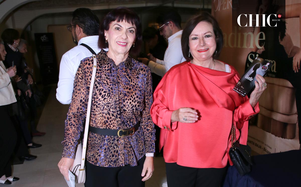 Rouzana y María Isabel Saldaña