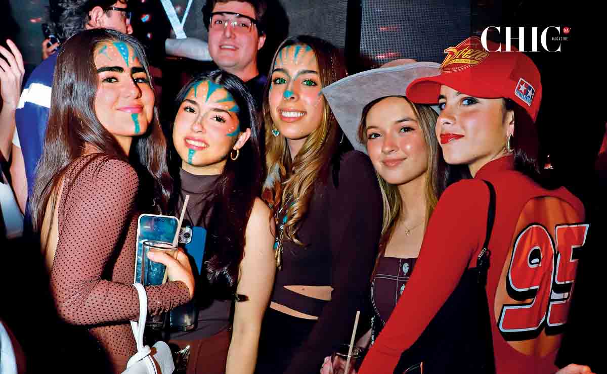 Ana Sofía Díaz, Ivanna Garza, Raquel Martín, Miranda Borques y Ana Galván / Fotos: Roberto Alvarado