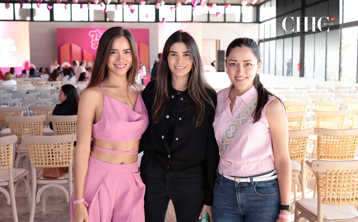 Andrea Nájera, Priscila Mourey y Susy Aguilar