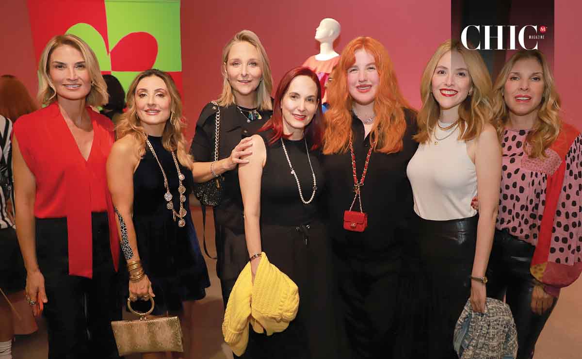 Daniela Nuño, Lourdes Tirado de Becerra, Adriana Zavala de Cortázar, Mónica García de Moyeda, Victoria Kühne, Gaby Espinosa de Kuri y Mónica Ferrer