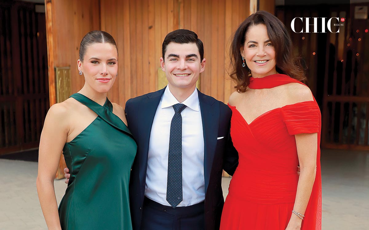 Florencia Calderón, Darío Martínez y Paulina de Martínez
