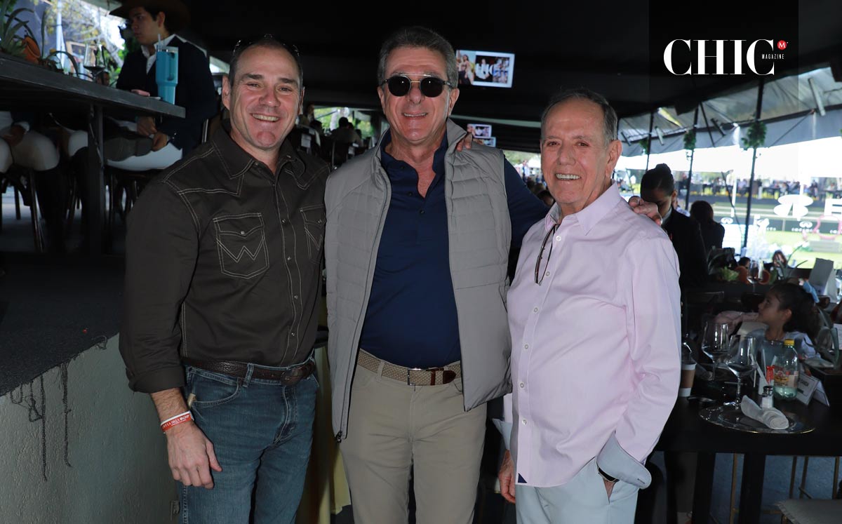 Horacio García, Adrián Canavati y Enrique García