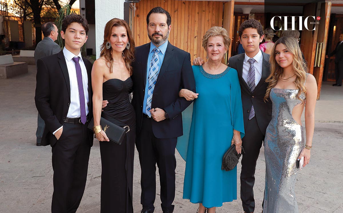 Jorge García Noriega, Daniela García Noriega, José García Noriega, Cecilia Padilla, José García Noriega y Cordelia García Noriega