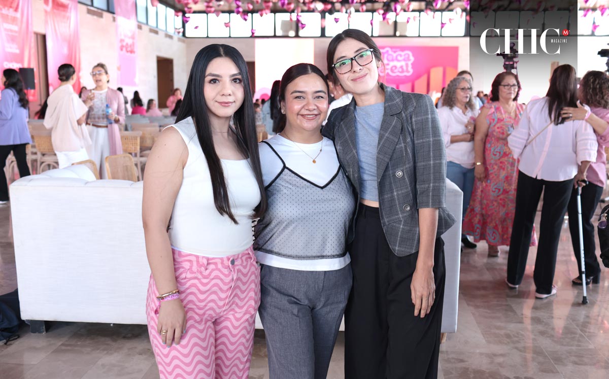 Karen Fernández, Ángeles Romo y Fernanda Ramos