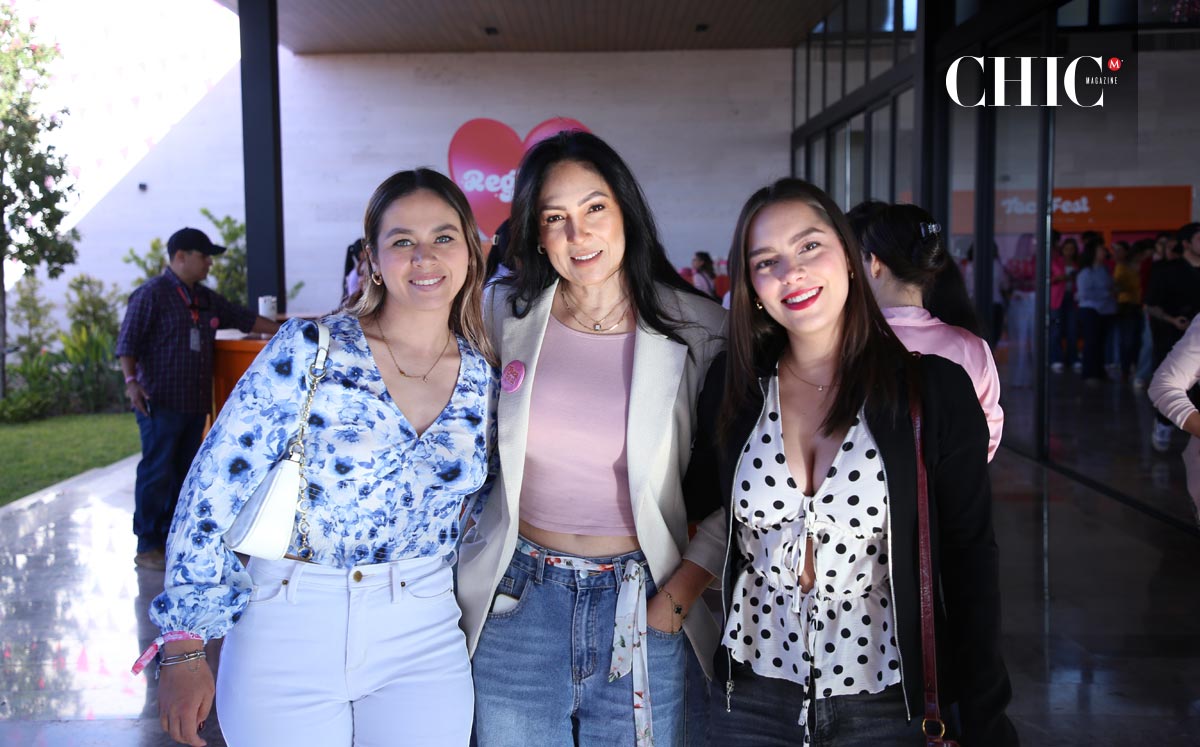 Karla Ramírez, Brenda González y Ailyn Canales