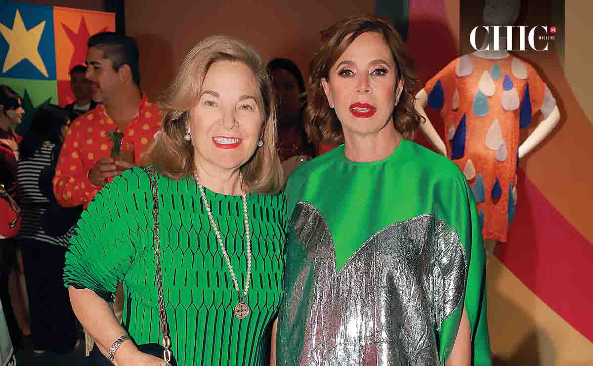 Liliana Melo de Sada y Ágatha Ruiz De la Prada / Fotos: Daniel Saldívar